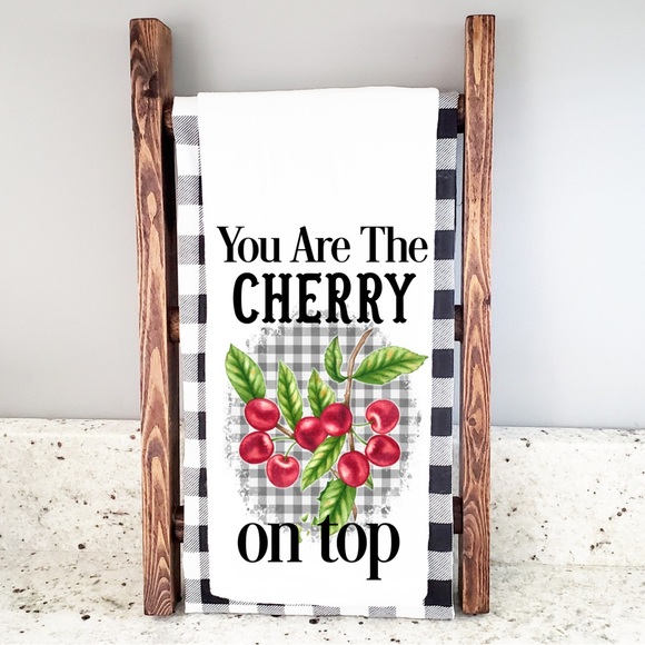 Other - Handcrafted sublimated kitchen hand towel